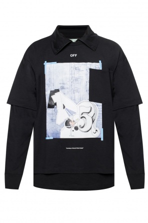 Two-layered printed sweatshirt, zdjęcie 1 Two-layered printed sweatshirt od Off White